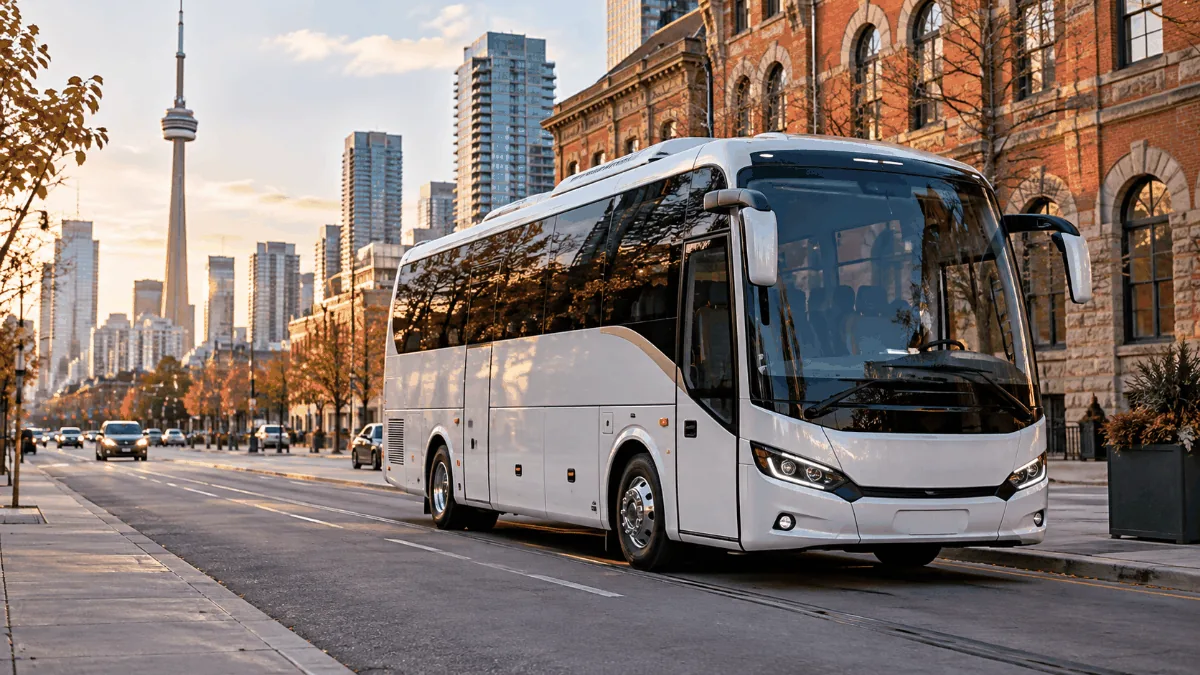 17–24 passengers — Mini coach