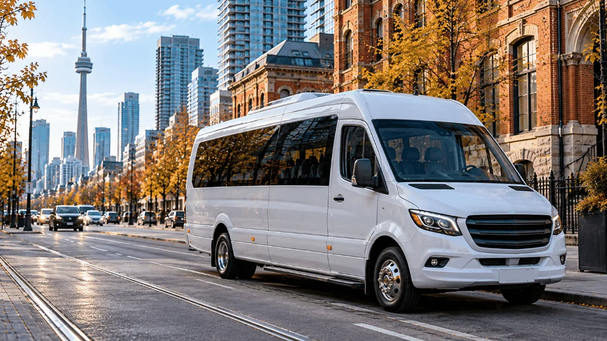 9–16 passengers — Minibus